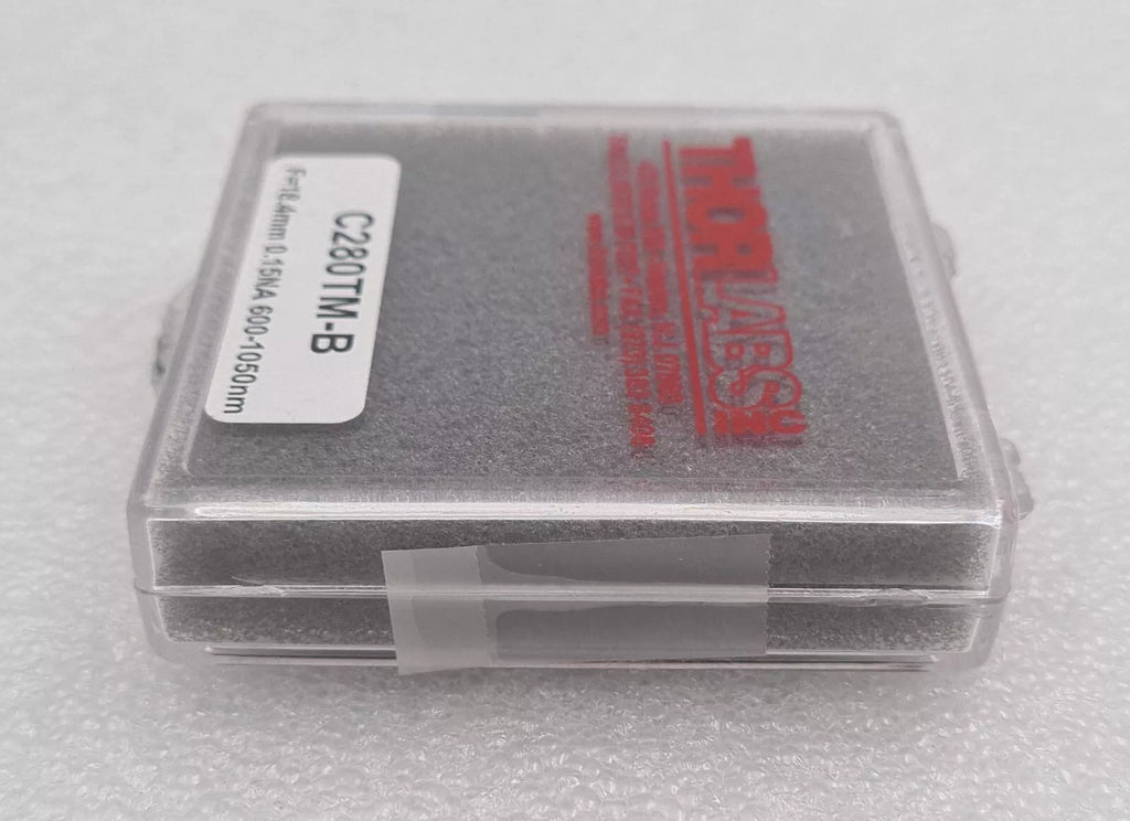 NEW - THORLABS C280TM-B F=18.4mm 0.15NA Mounted Geltech Aspheric Lens 600-1050nm