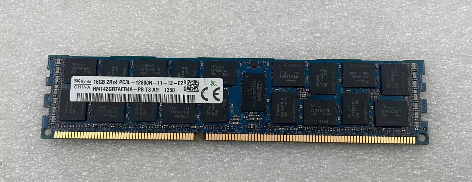 [LOT 8 PCS] SK Hynix 16GB 2Rx4 PC3L-12800R HMT42GR7AFR4A-PB Memory RAM