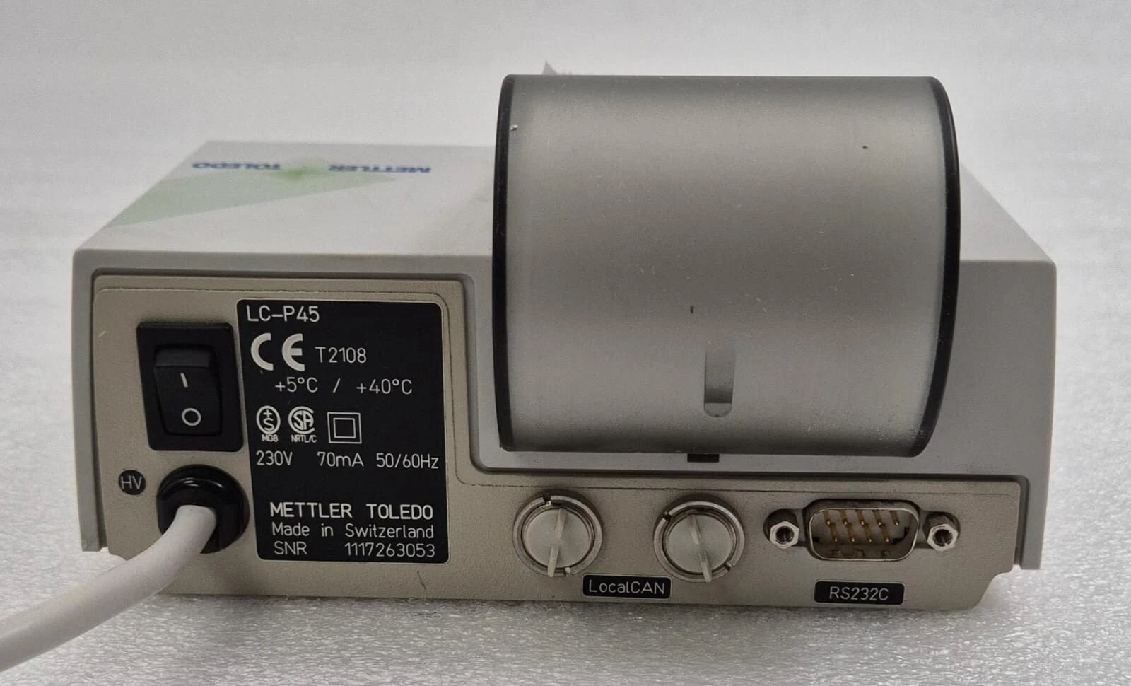 METTLER TOLEDO LC-P45 Balance Scale Printer