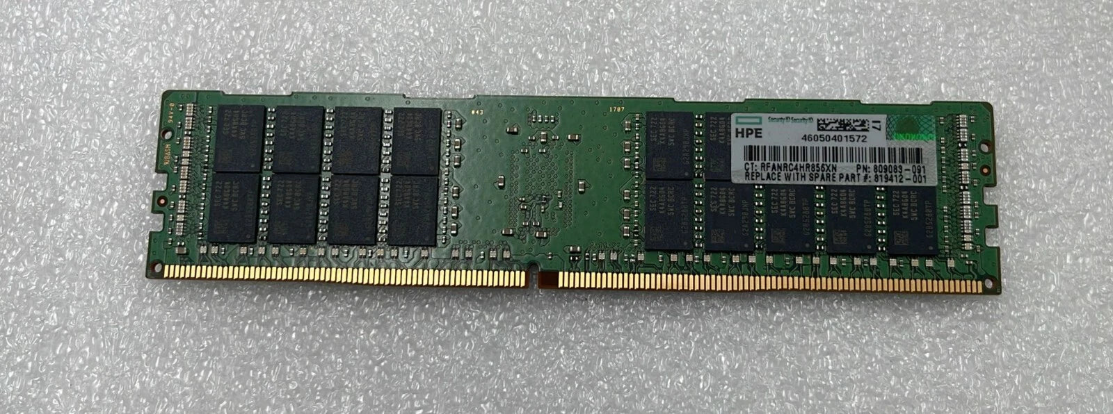 [LOT 6] SAMSUNG 32GB 2Rx4 PC4-2400T M393A4K40CB1-CRC0Q DDR4 RAM HPE 809083-091