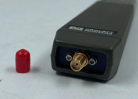 HP 11941A close-field probe RF connector close-up