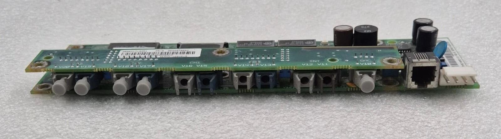 ABB NAMC-11C 3BSE017194R1 Control Board W/ NDC0-03 3BSE017193R1 Fiber Optic PCB