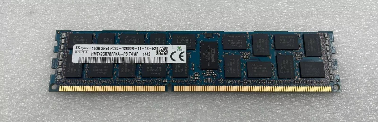[LOT 8 PCS] SK Hynix 16GB 2Rx4 PC3L-12800R HMT42GR7BFR4A-PB Memory RAM