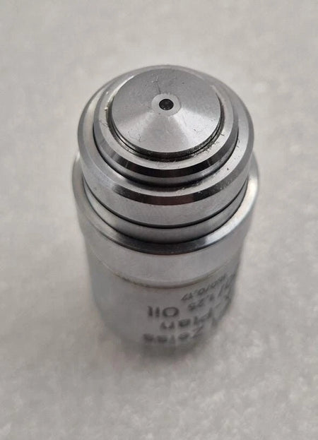 Carl Zeiss oil immersion objective rear lens element close-up