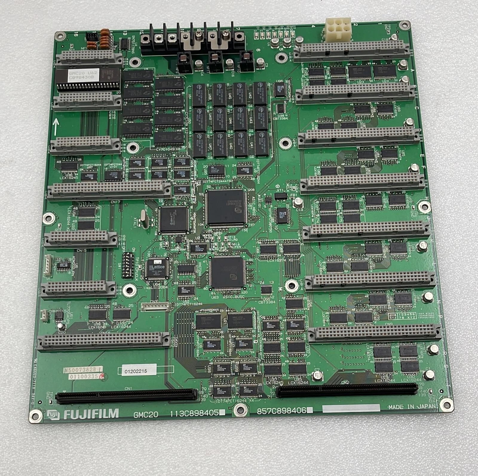 FujiFilM GMC20 113C898405 857C898406 Backplane Board 110B8984072 PWB N5006382A