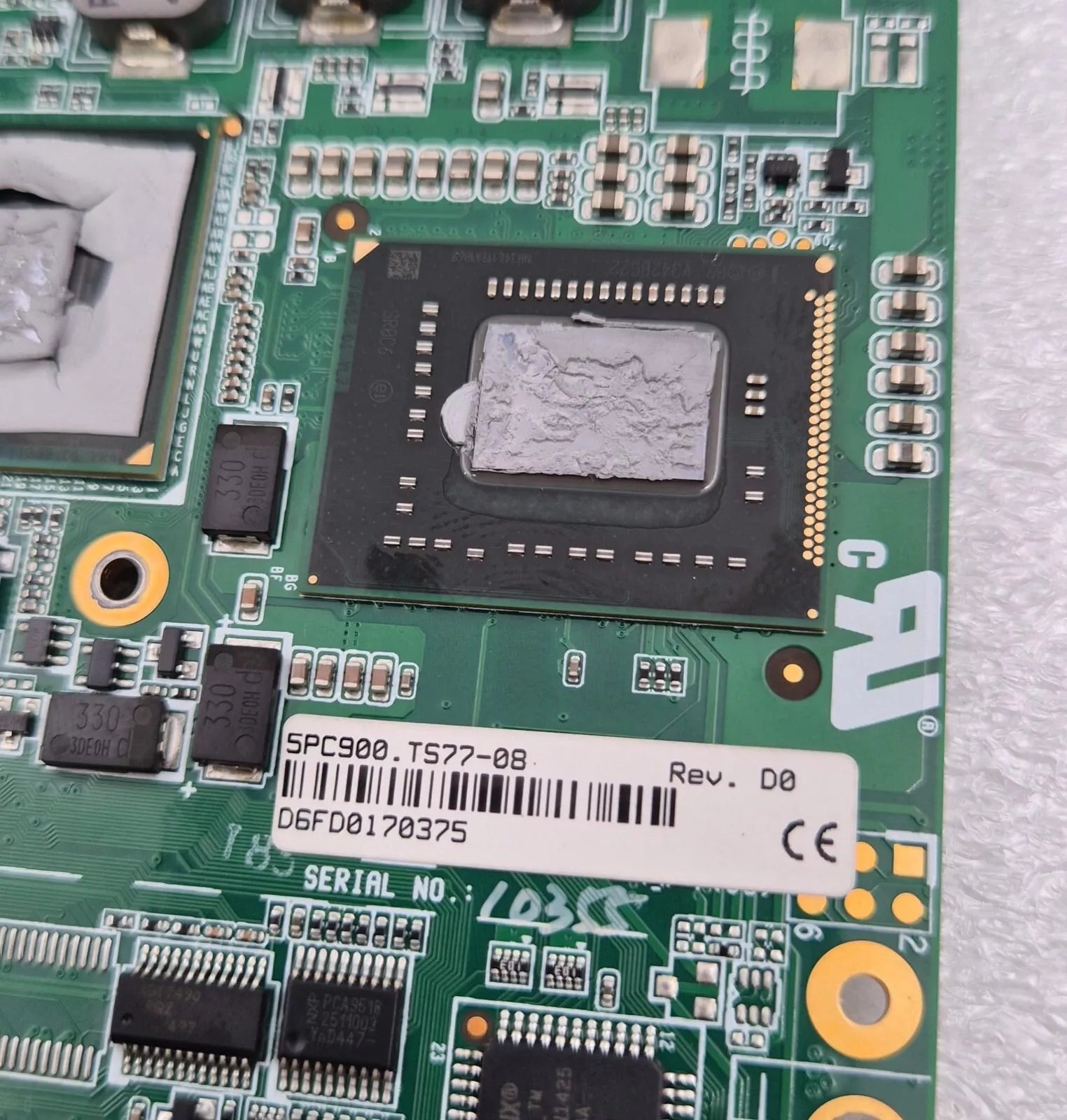 B&R Automation Motherboard 5PC900.TS77-08 CPU Board W/ 5MMDDR.1024-03 for PC 910