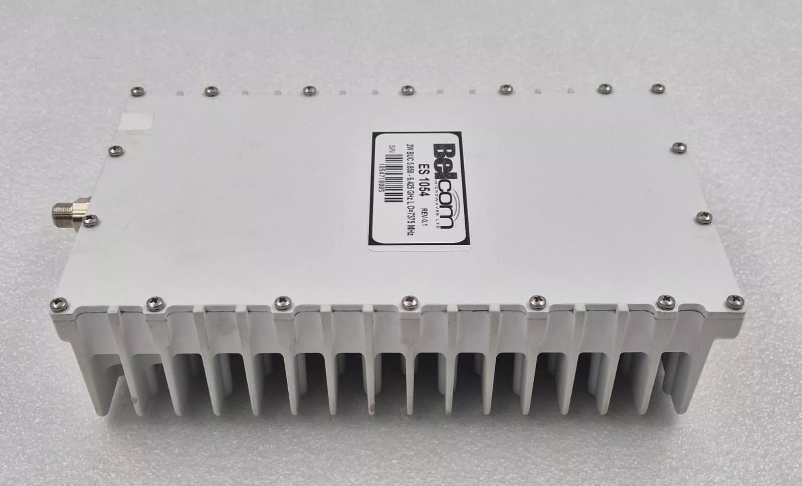 *NEW* Belcom Microwaves ES 1054 2W BUC 5.85-6.425 GHz L.O 7375 MHz C-Band