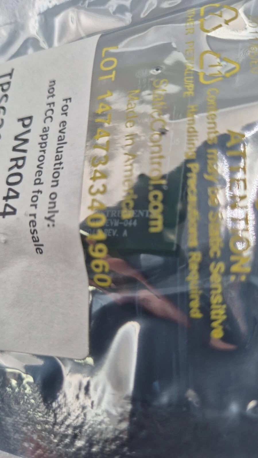 NEW - TEXAS INSTRUMENTS TPS62125EVM-044 PCB EVALUATION BOARD PWR044