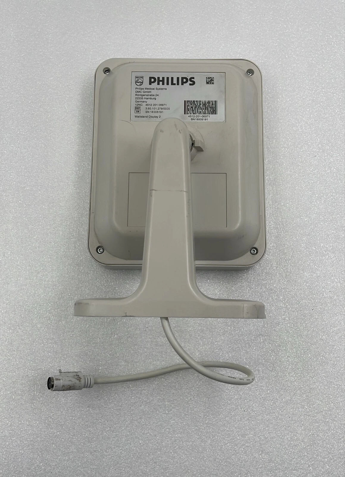 Philips Wallstand 2 Display Touch Screen Assy 3.60.101.279/0000 4512-201-06971