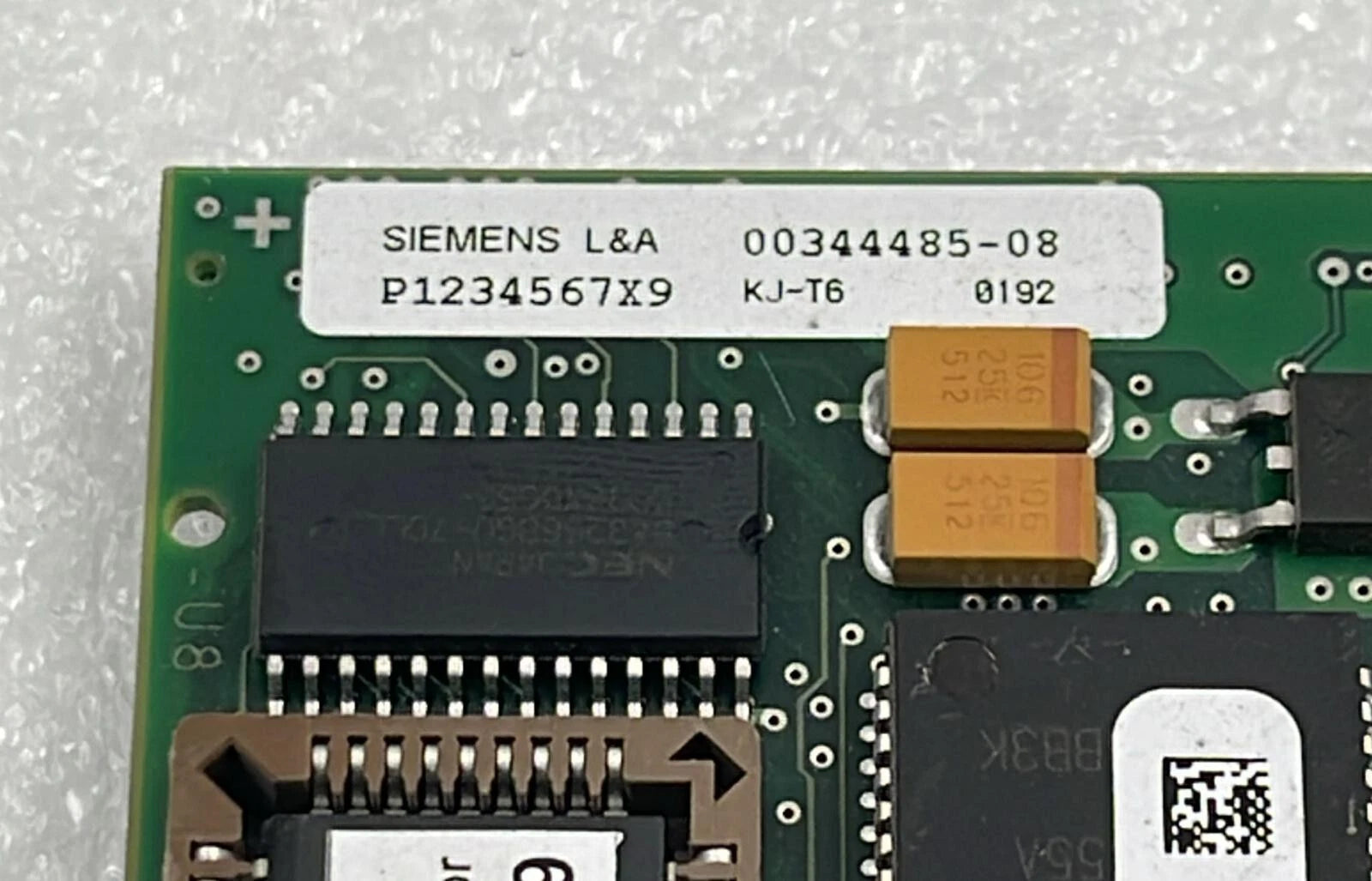Siemens A&D 00344485-08 Processor Board