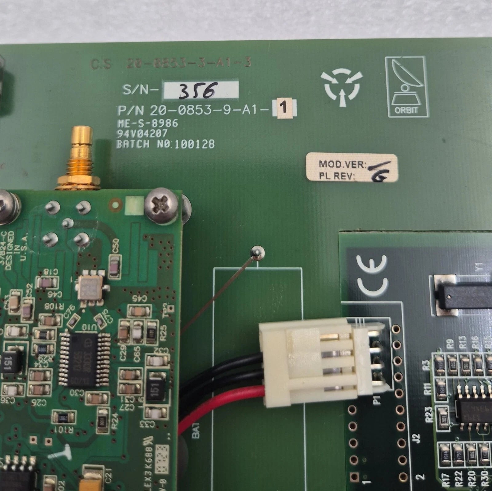 ORBIT 20-0853-9-A1-1 W/ IMC Networks 10/100 Mbps TRIMBLE 37824 for AL-7100-LCU