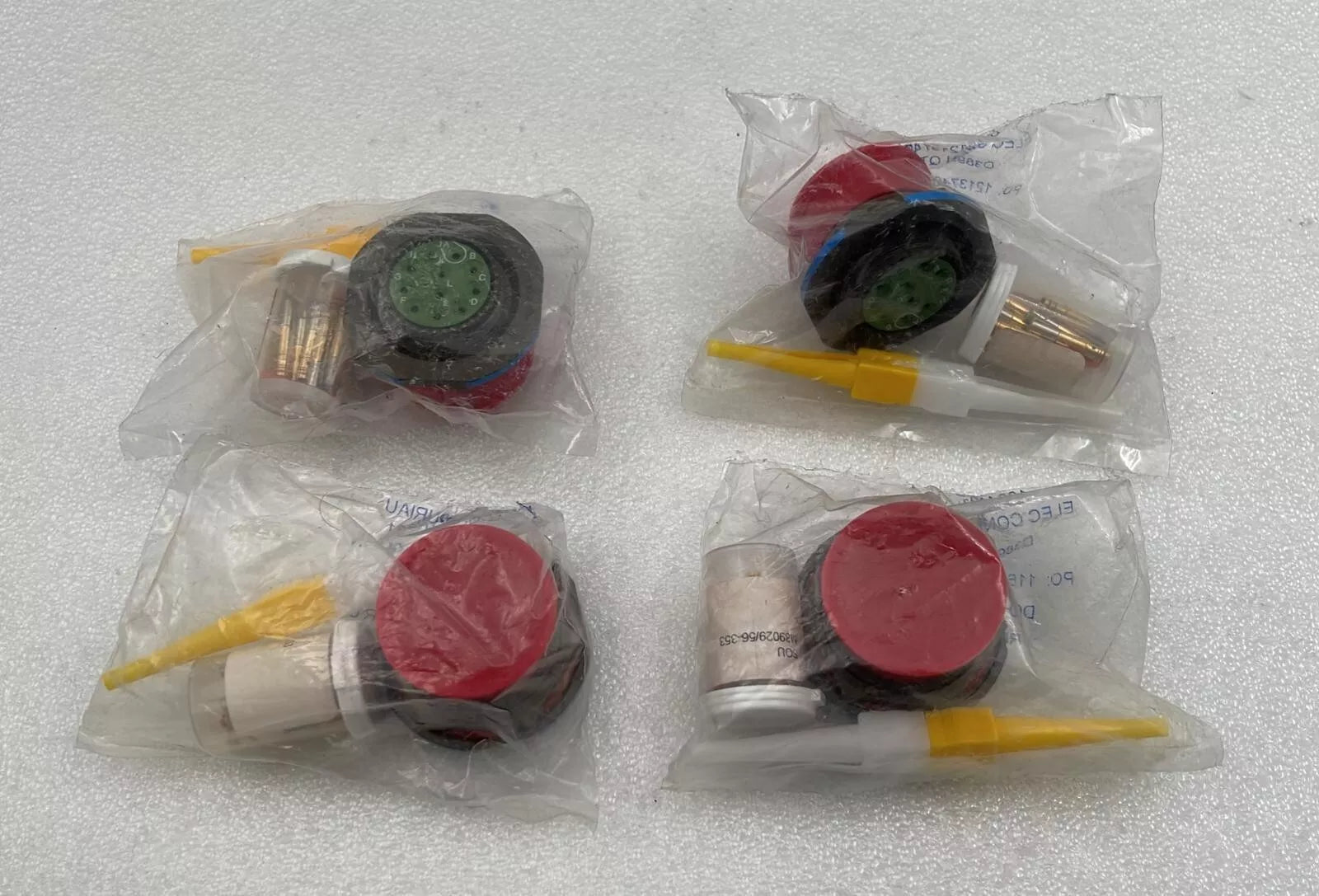 [LOT 4 PCS] Souriau D38999/24WG11SN Circular MIL Spec Connector