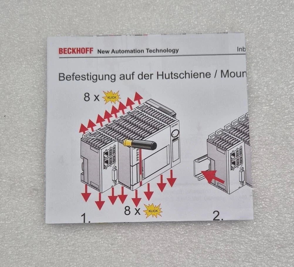 NEW- BECKHOFF CX2030-0120/Standard CPU Module Embedded PC Windows PLC controller