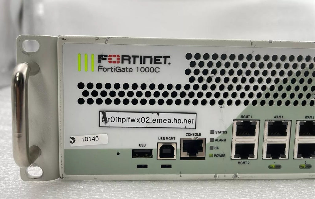 Fortinet FortiGate 1000C Security Appliance FIREWALL FG-1000c