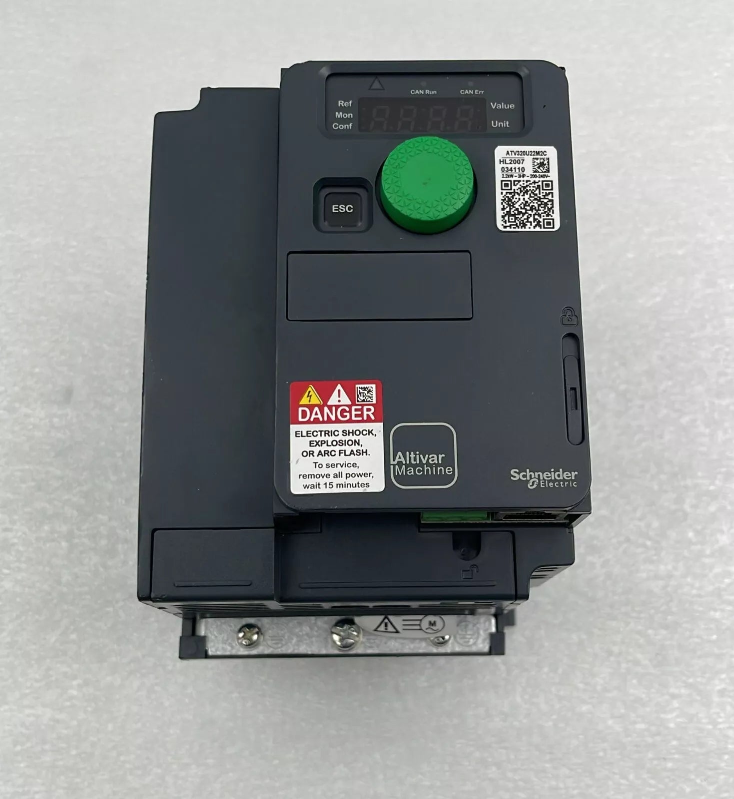 Schneider Electric Altivar 320 ATV320U22M2C AC Drive 2.2kW 3HP