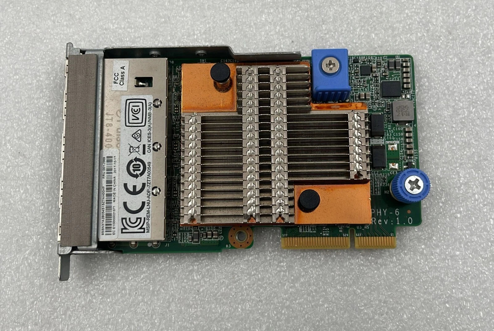 Lenovo 00YJ569 ThinkSystem 10Gb 4-port Base-T Network Adapter