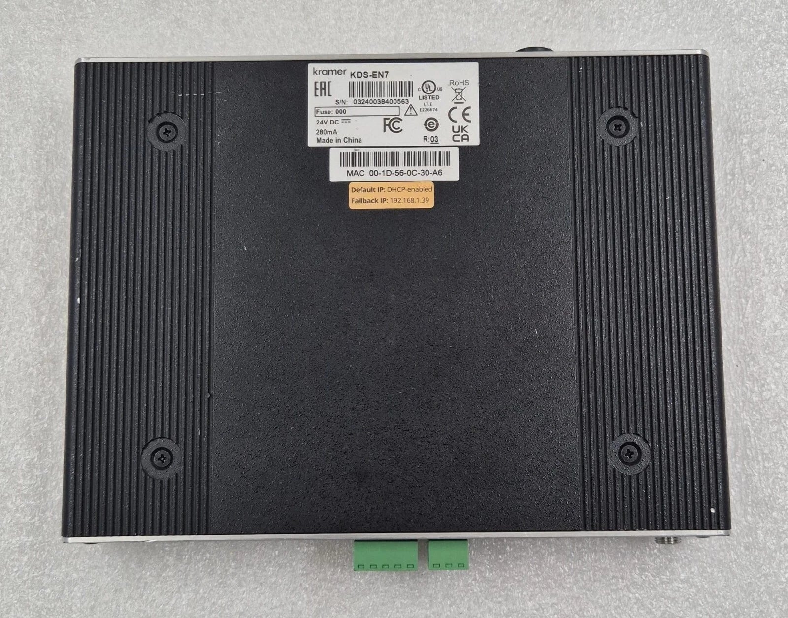 KRAMER KDS-EN7 4K AVoIP Encoder