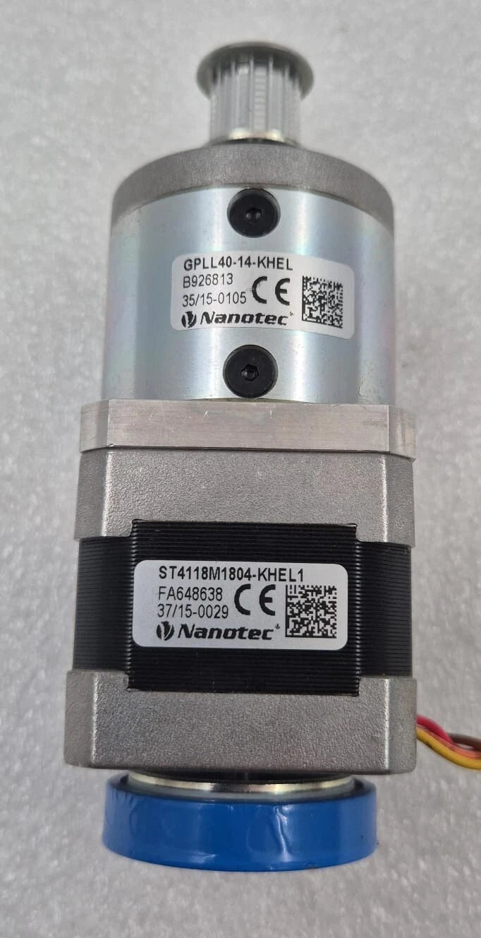 Nanotec ST4118M1804-KHEL1 Stepper Motor W/ GPLL40-14-KHEL Planetary Gear