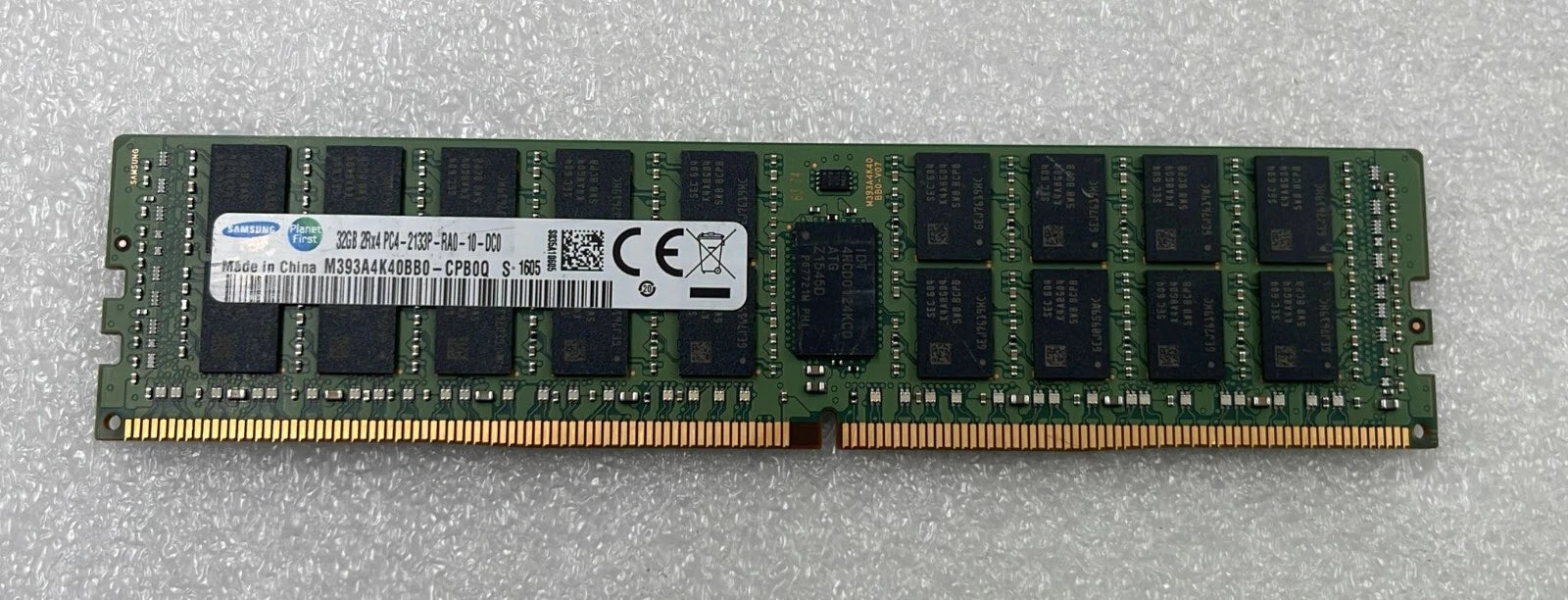 [LOT 4] Samsung 32GB 2Rx4 PC4-2133P M393A4K40BB0-CPB0Q DDR4 HP 752370-091 RAM