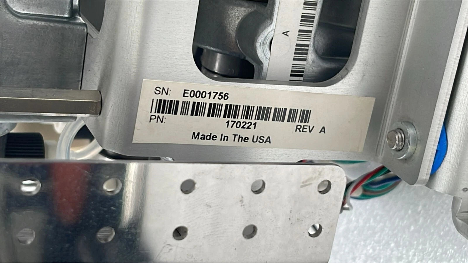 Bio-Rad D-100 Hemoglobin Testing System Fluid injection motor module