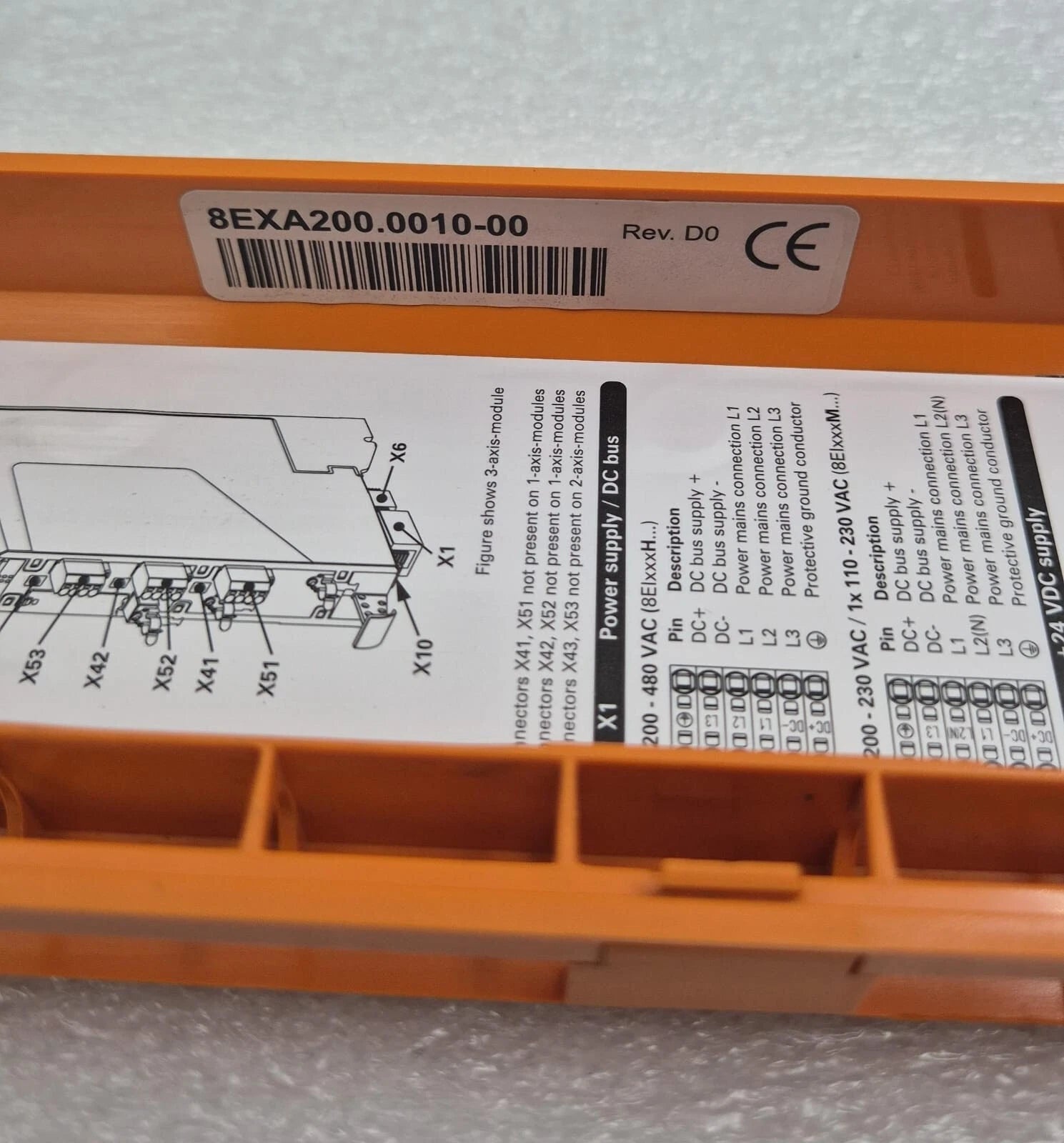 B&R Automation ACOPOS P3 8EI4X5MWT10.0000-1 Servo Drive Module