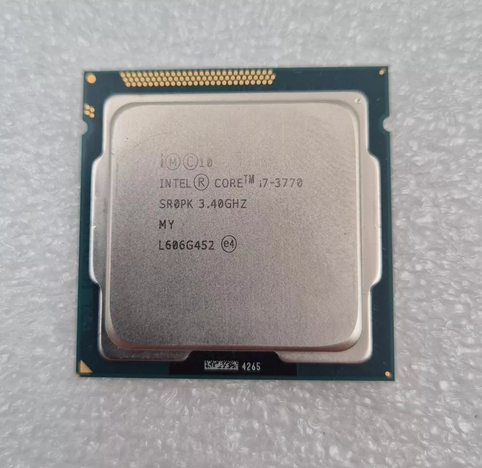 [LOT 4 PCS] INTEL CORE i7 i7-3770 SR0PK 3.40GHZ Quad-Core LGA 1155 CPU Processor