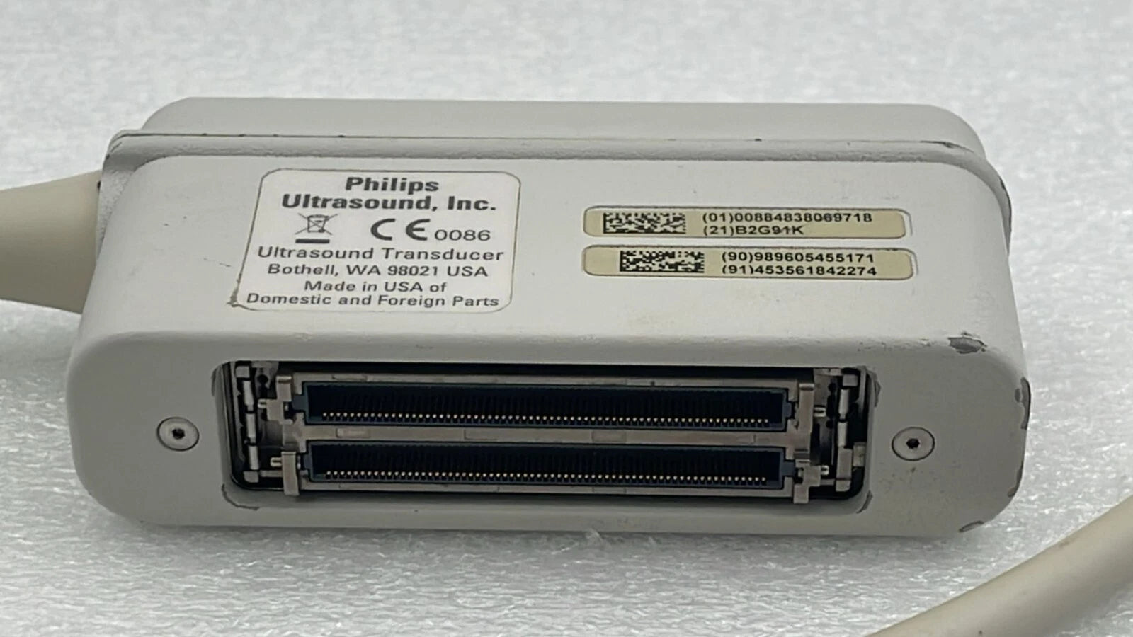 PHILIPS X8-2t ULTRASOUND Transducer Connector Only **AS IS