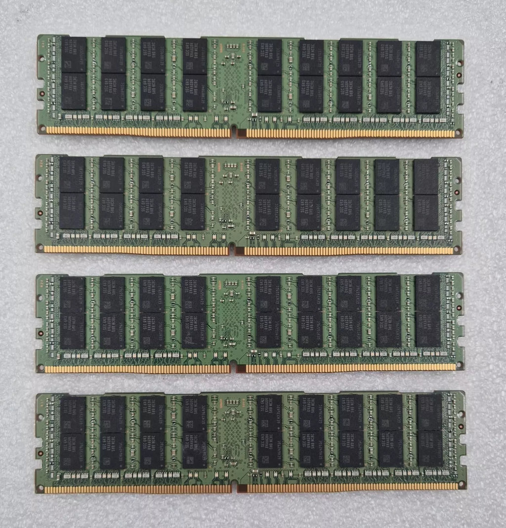 [LOT 4 PCS] SAMSUNG 64GB 4DRx4 PC4-2400T M386A8K40BMB-CRC4Q LRDIMM Memory RAM