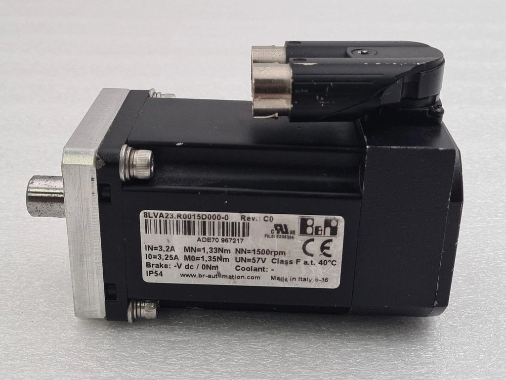 B&R Automation 8LVA23.R0015D000-0 Synchronous Servo Motor