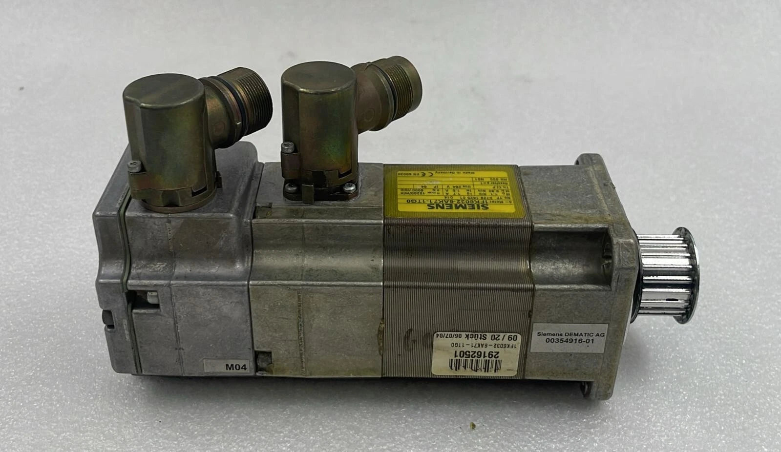 Siemens 1FK6032-6AK71-1TG0 Servo Motor