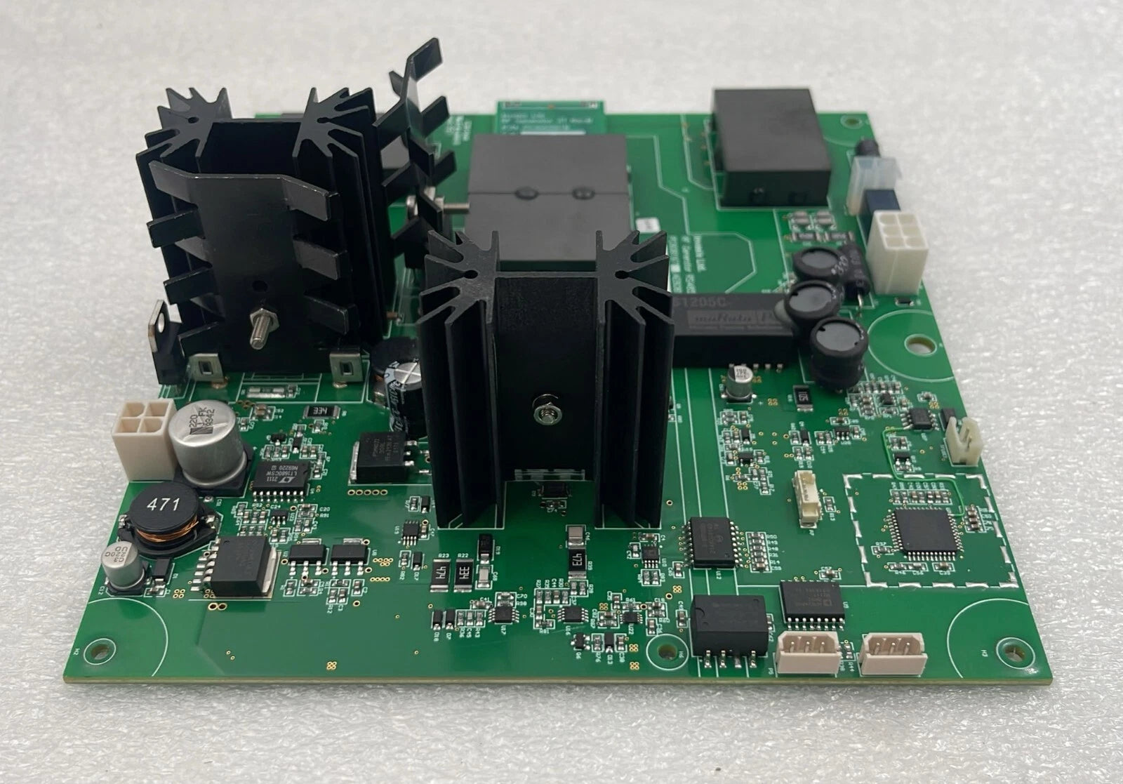 InMode RF Generator board with heat sinks angled view