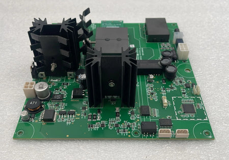 InMode RF Generator board with heat sinks angled view