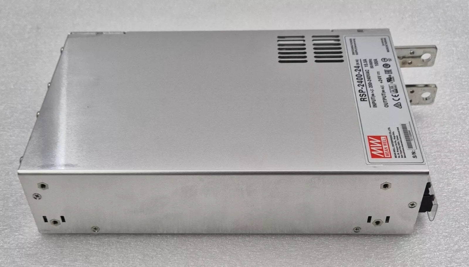 NEW - Mean Well MW RSP-2400-24 Switching Power Supply 200-240VAC 24V 100A