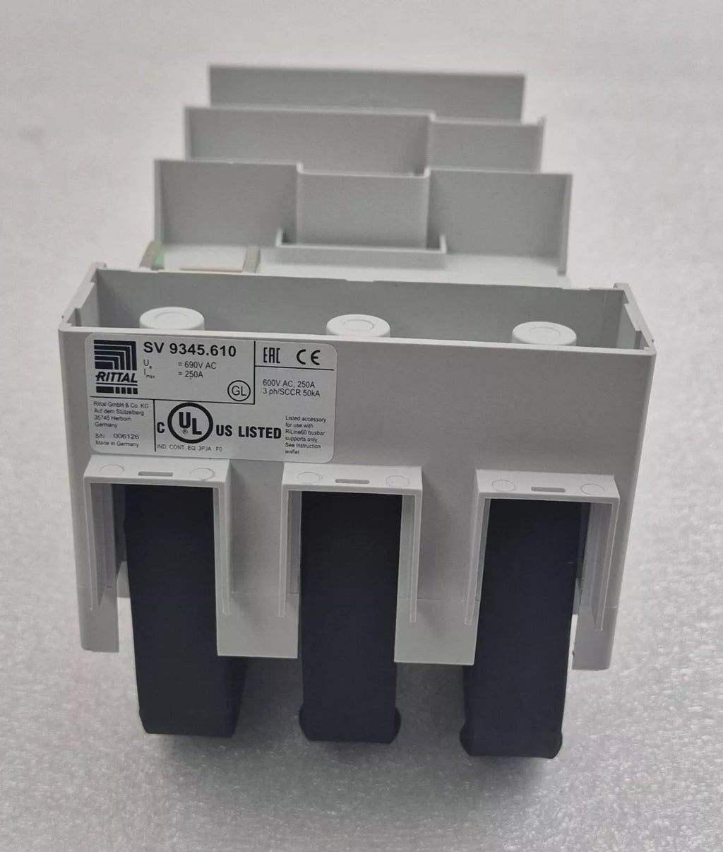 Rittal SV 9345.610 Fuse Holder Adapter 690VAC 250A 3-Pole