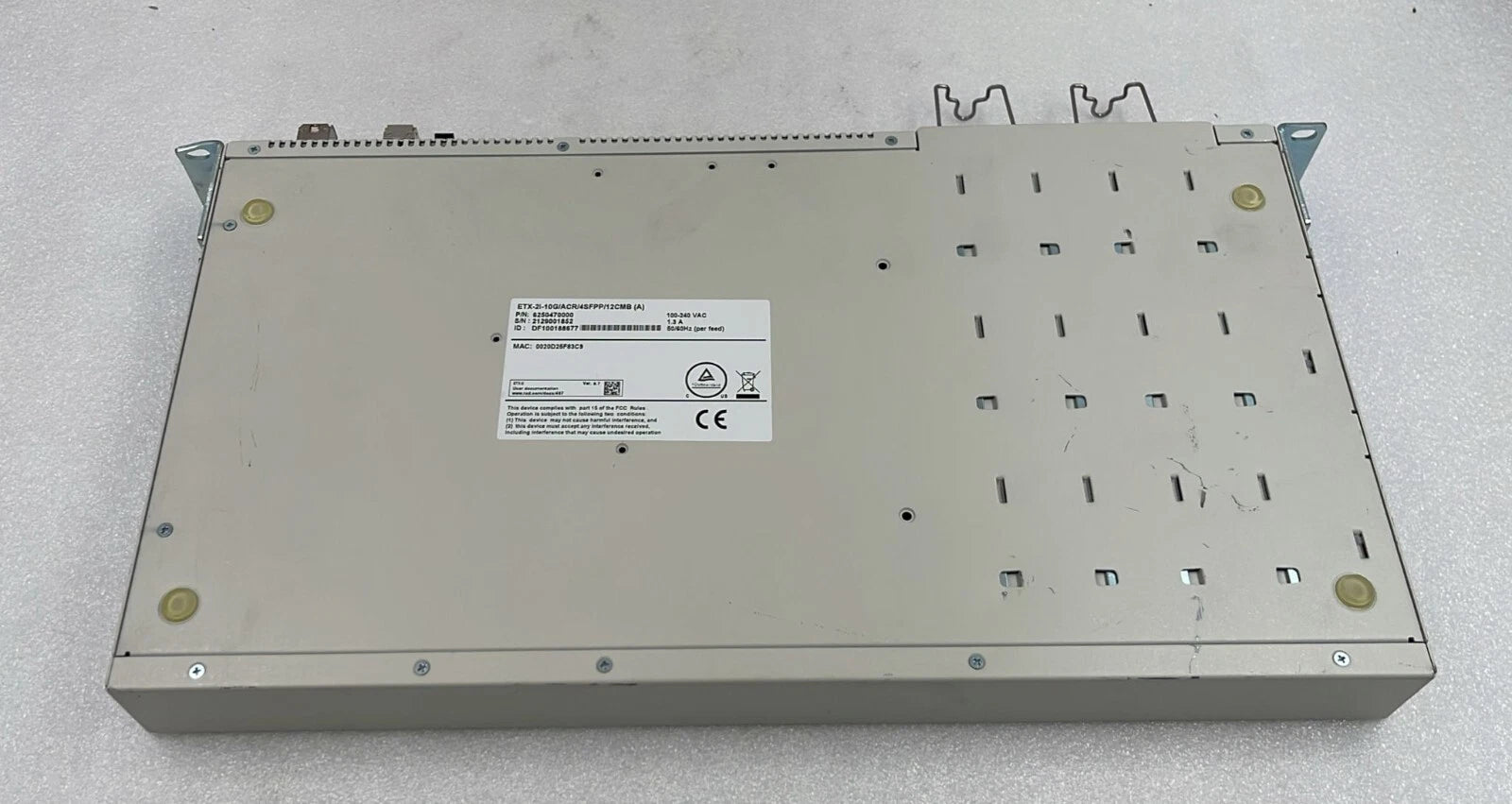 RAD ETX-2i-10G 16-Ports Carrier Ethernet Demarcation Module 6250470000