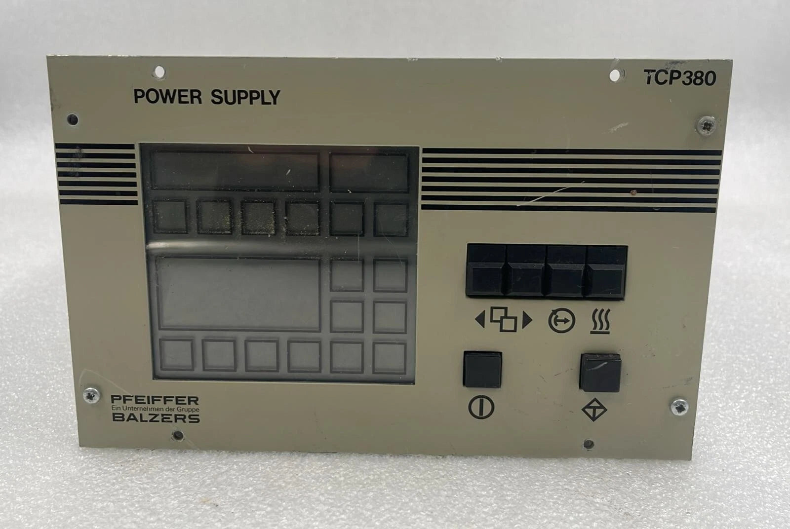 Pfeiffer Balzers TCP 380 Power Supply PM C01 490 Turbo Pump Controller