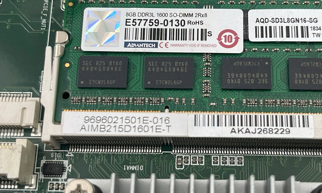 Advantech AIMB-215D-1601E-T Mini ITX Control MotherBoard