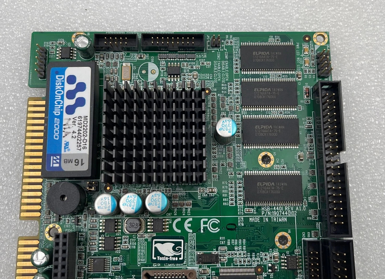 HSB-440I REV A1.0 Motherboard 1907440i02 W/ DiskOnChip 2000