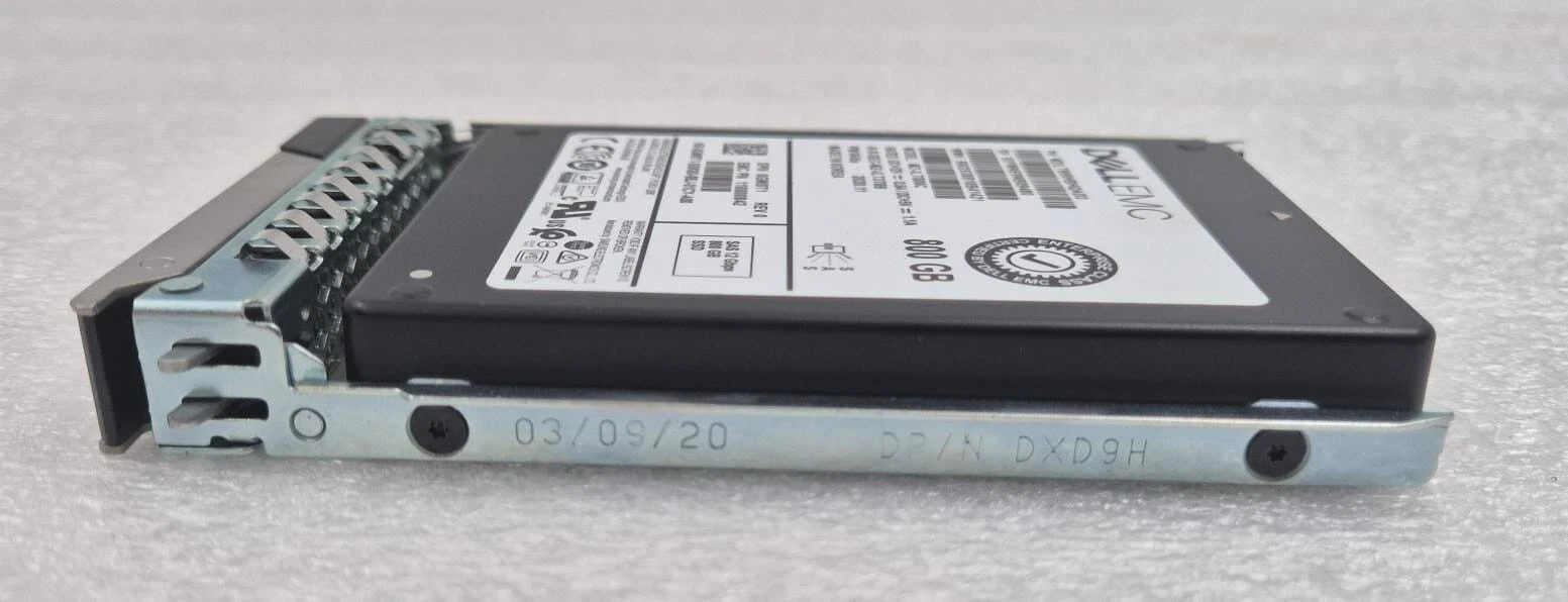 Dell EMC 800GB SSD SAS 12Gbps 2.5'' MZILT800HBHQAD3 MZ-ILT800C 0GW8T1 PM1645a