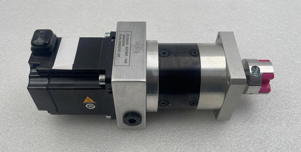 YASKAWA SGM7J-02AFA61 AC SERVO MOTOR 200V PH-3 1.6A 250Hz W/ Gear PLGS005-EAT007
