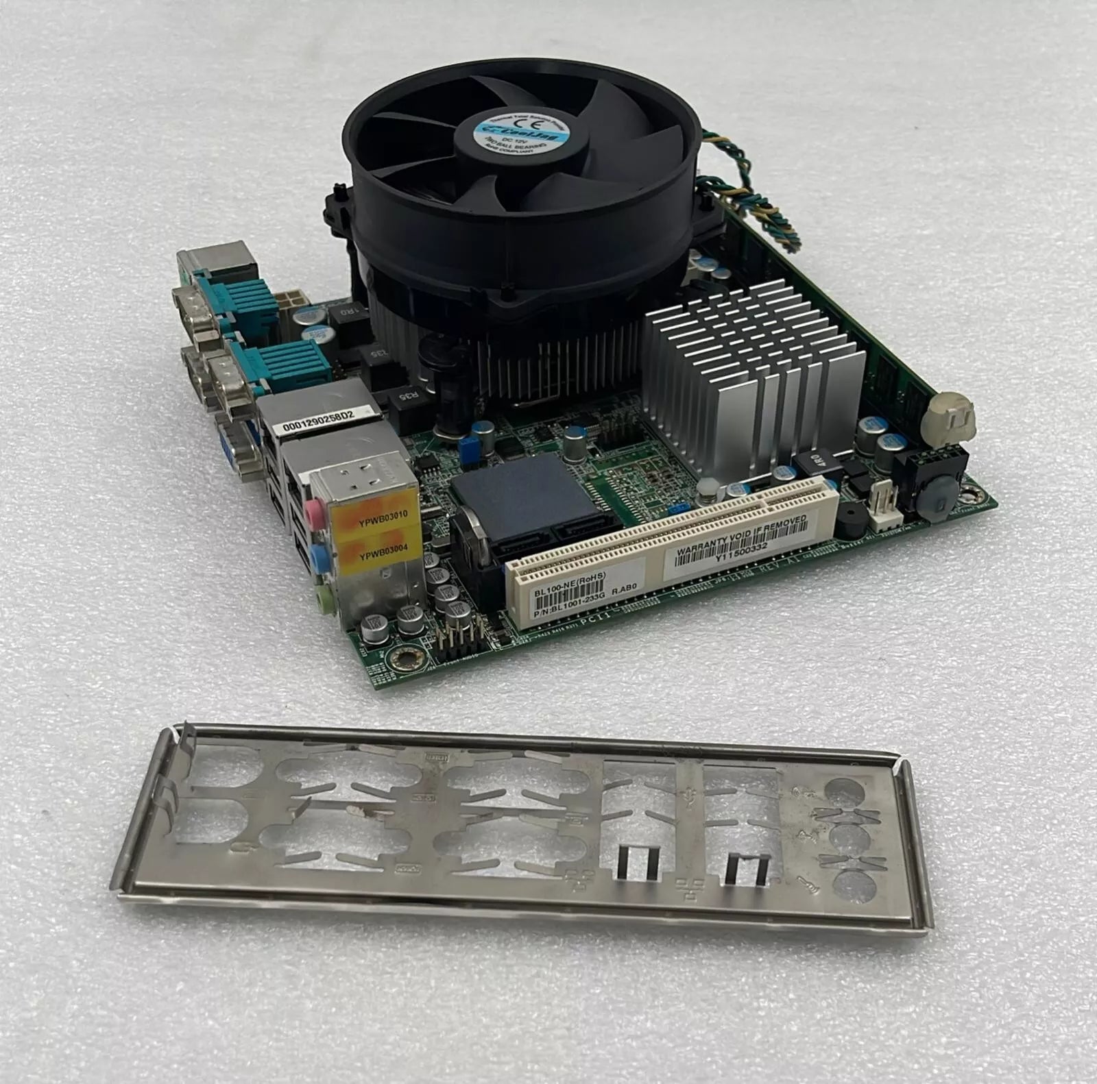 BL100-NE Intel Motherboard Industrial Board BL1001-233G W/ CPU FAN Memory I/O
