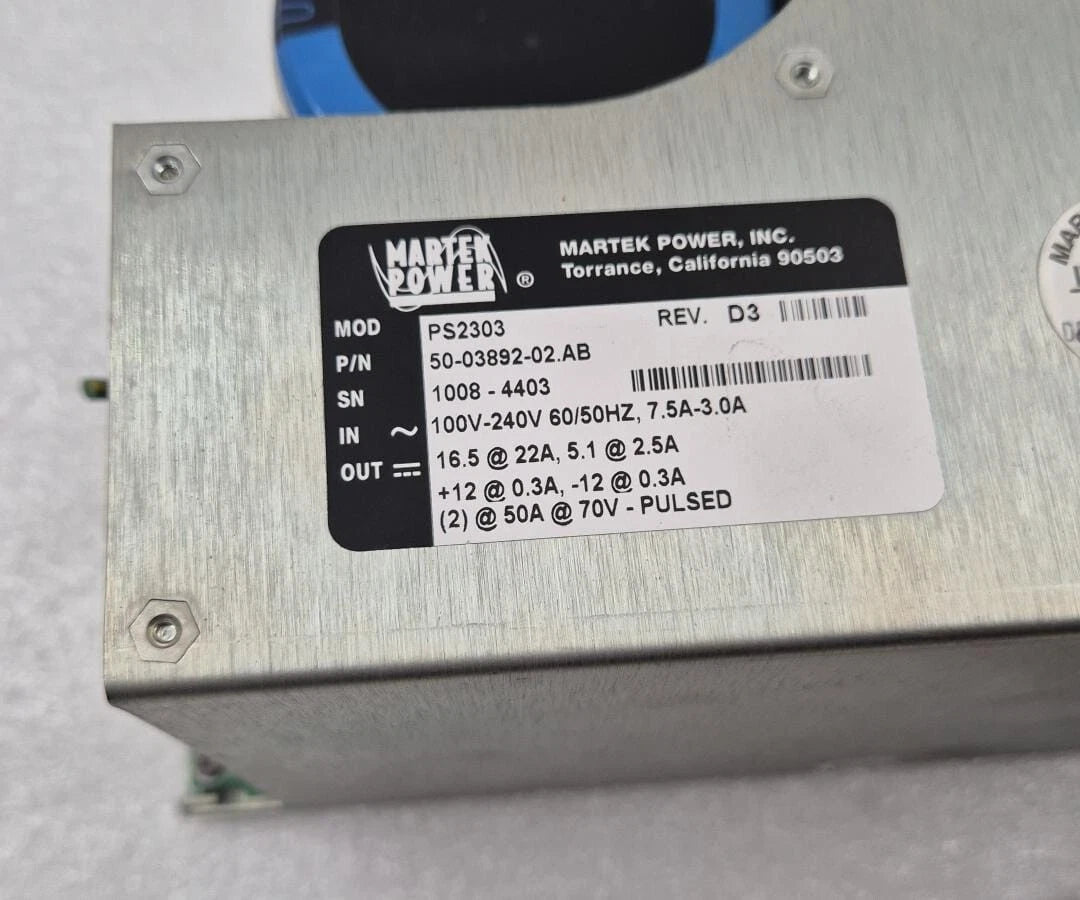MARTEK POWER PS2303 HVPS 50-03892-02.AB for Lumenis LightSheer Lume One Laser