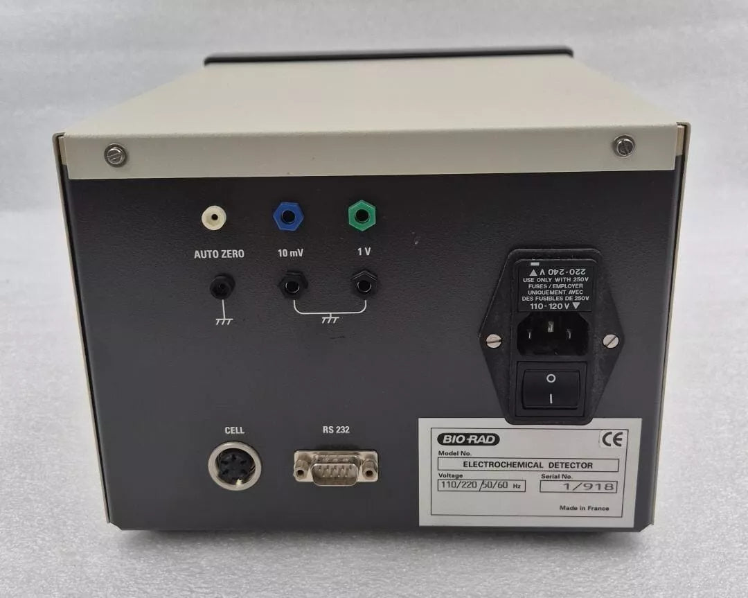 BIO-RAD ELECTROCHEMICAL DETECTOR MODEL 1640