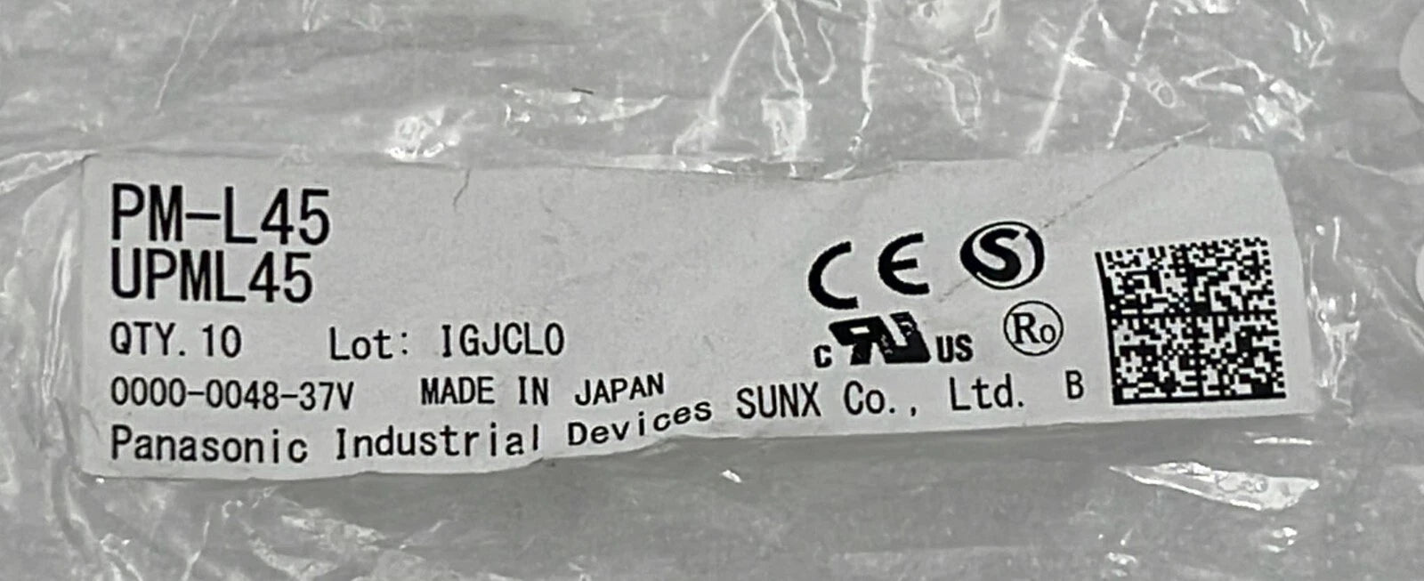 [LOT 10 PCS] NEW - Panasonic PM-L45 U-Shaped Micro Photosensor UPML45
