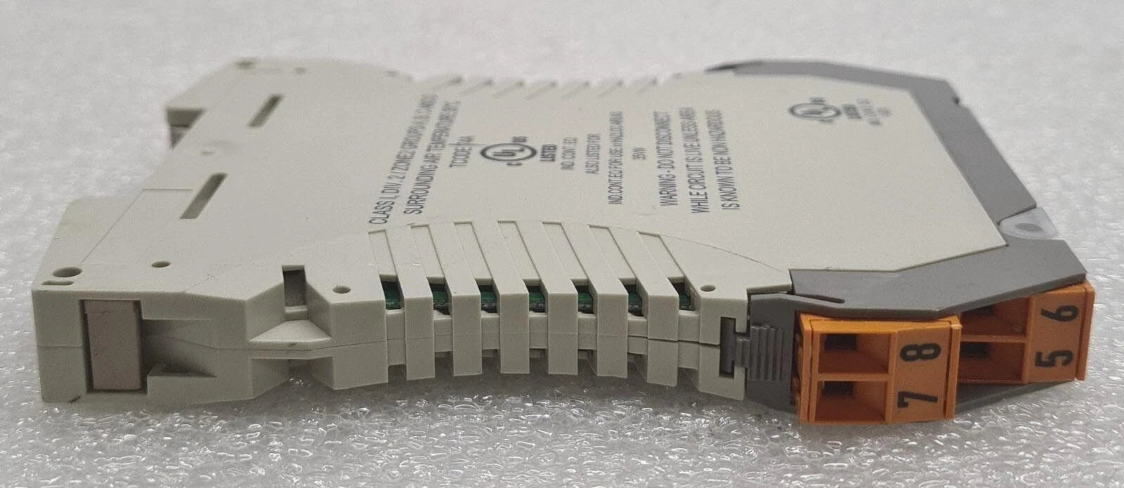 WAS4 PRO FREQ DIN rail mounting side profile