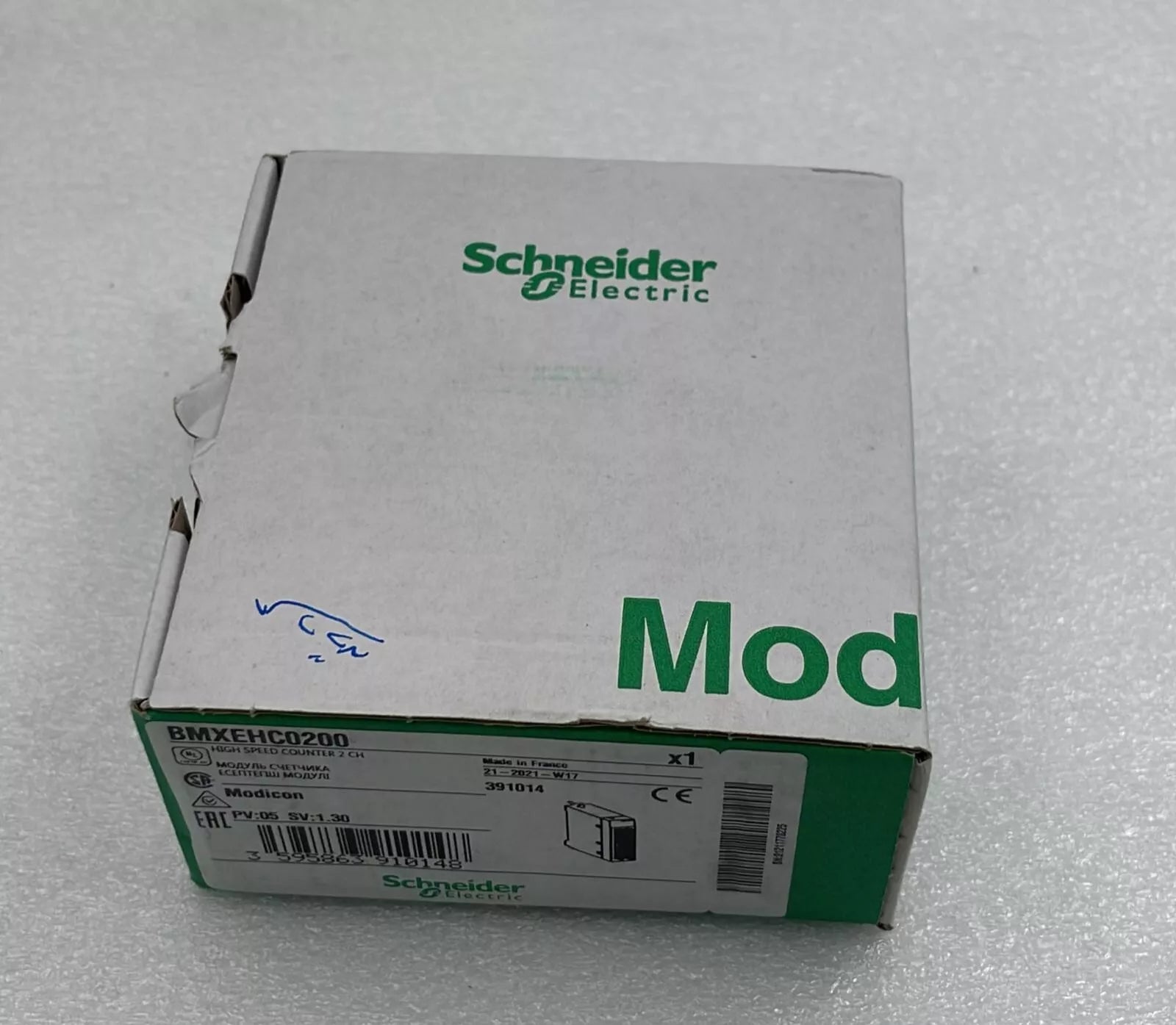 NEW - Schneider Modicon BMXEHC0200 High Speed Counter 2 CH