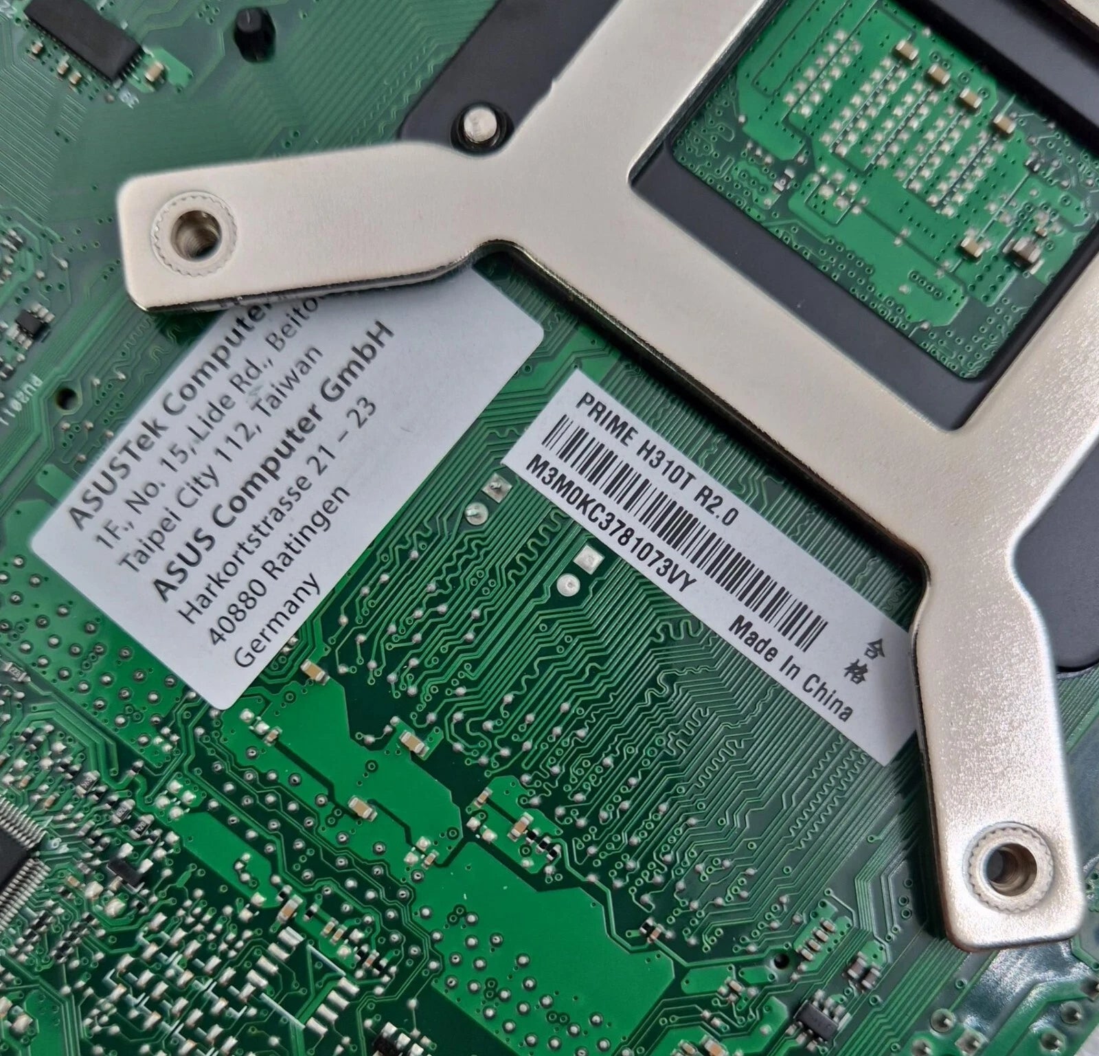 ASUS PRIME H310T R2.0 Motherboard Mini-ITX Intel LGA1151 DDR4 SATA3 HDMI