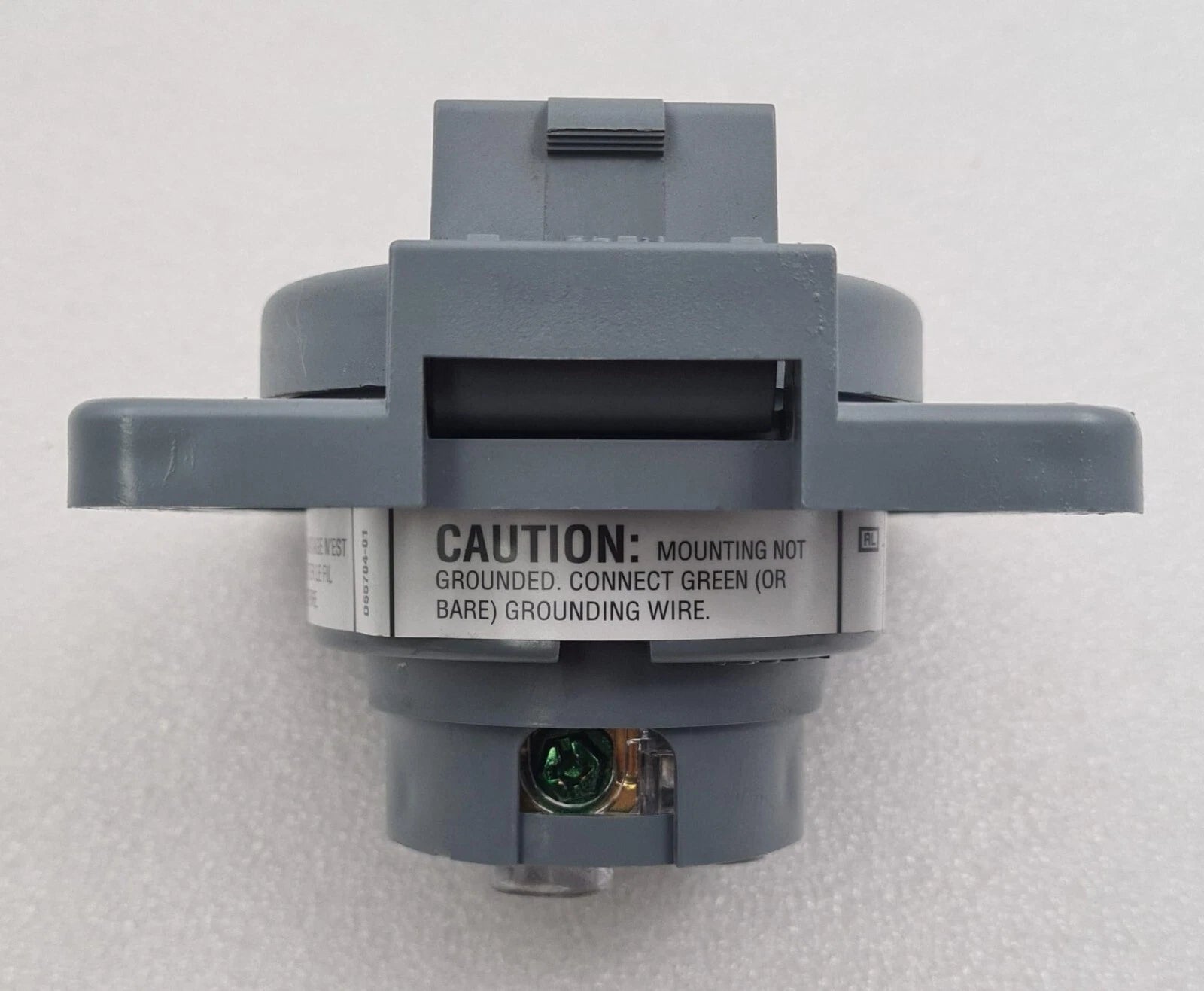 HUBBELL HBL2640SW Watertight Safety-Shroud Twist-Lock Receptacle 30A 480V 3-Wire