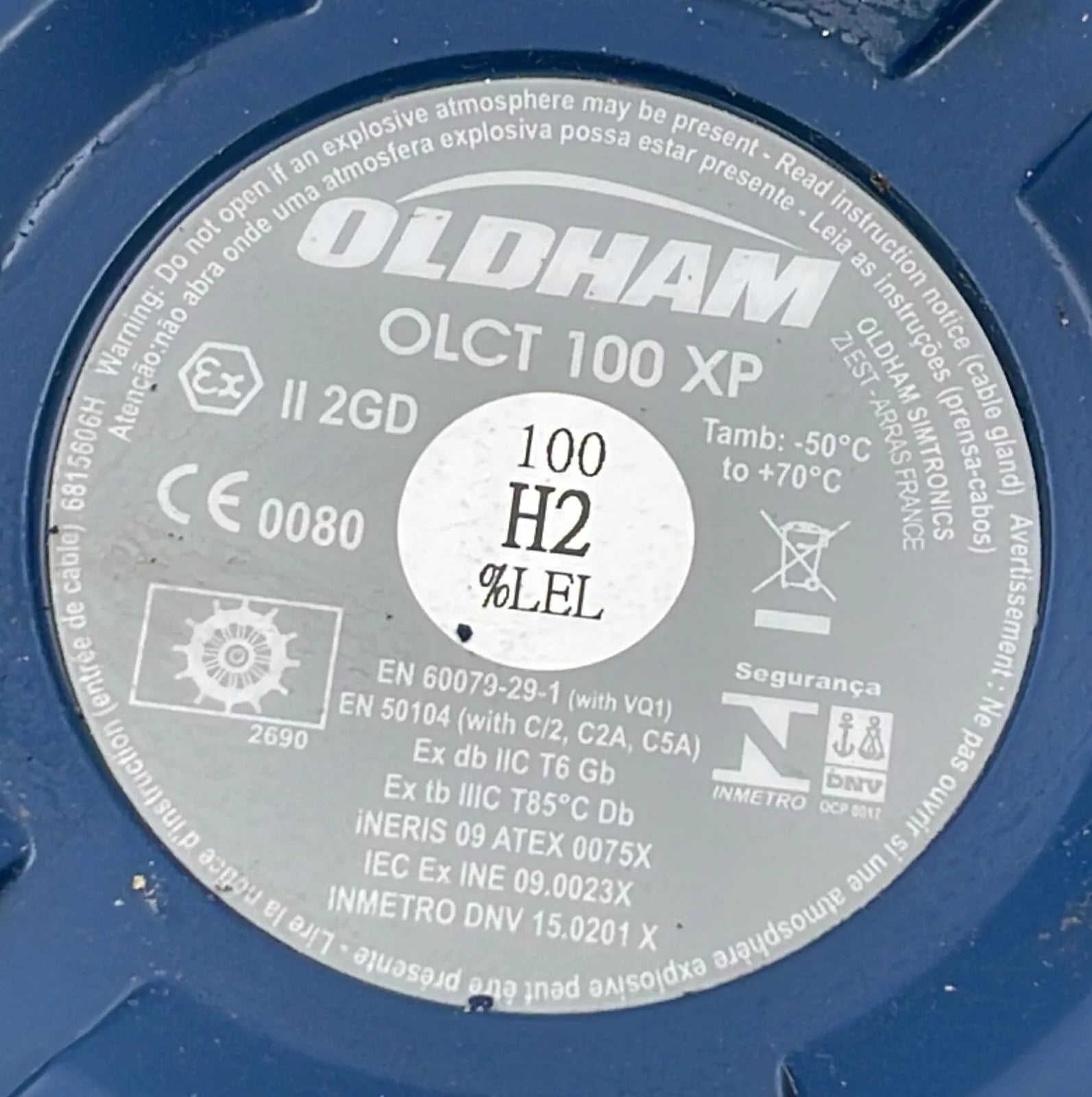 OLDHAM OLCT 100 XP 6513599 Explosion-proof version Fixed Gas Detector 6314016