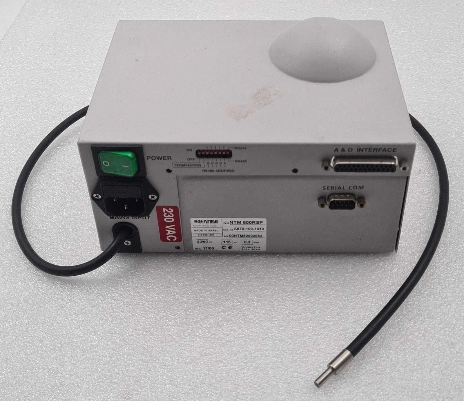CI Systems NTM500 NTM 500RSP electro optical system